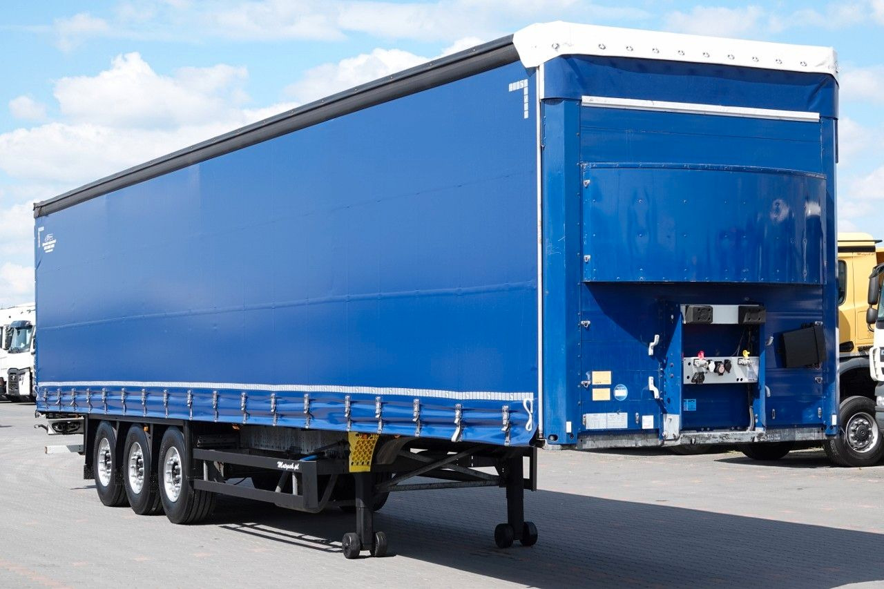 Schmitz Cargobull FIRANKA / STANDARD / OPONY 100% / MAŁO UŻYWANA - Semirremolque lona: foto 1 Schmitz Cargobull FIRANKA / STANDARD / OPONY 100% / MAŁO UŻYWANA - Semirremolque lona: foto 1