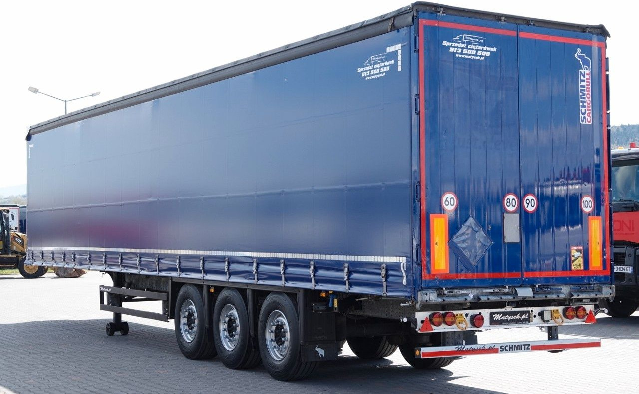 Schmitz Cargobull FIRANKA / STANDARD / OPONY 100% / MAŁO UŻYWANA - Semirremolque lona: foto 3 Schmitz Cargobull FIRANKA / STANDARD / OPONY 100% / MAŁO UŻYWANA - Semirremolque lona: foto 3