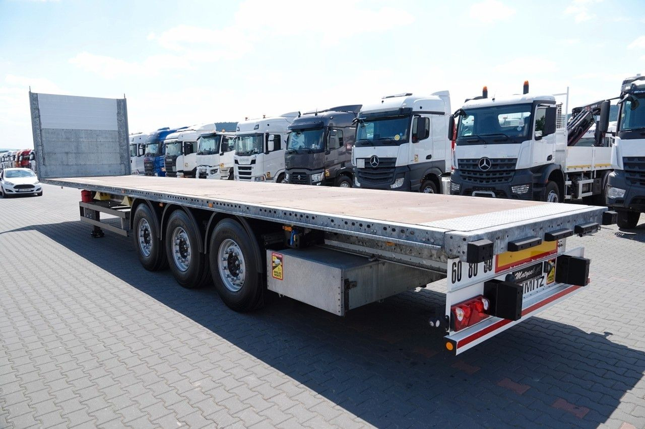 Schmitz Cargobull NACZEPA PLATFORMA / 2019 / OPONY 100% / WAGA: 5 - Semirremolque plataforma/ Caja abierta: foto 5 Schmitz Cargobull NACZEPA PLATFORMA / 2019 / OPONY 100% / WAGA: 5 - Semirremolque plataforma/ Caja abierta: foto 5