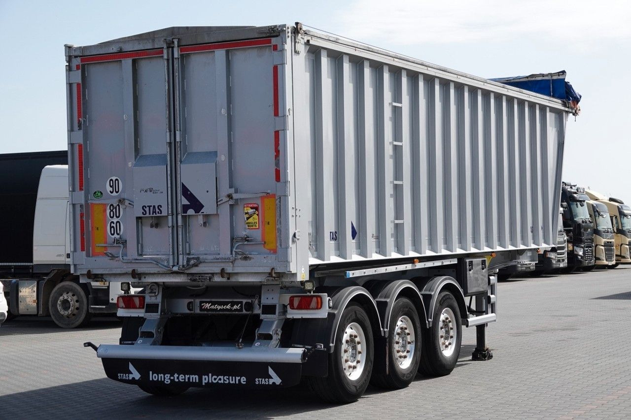 Stas WYWROTKA 43 m3 / ALUMINIOWA / OŚ PODNOSZONA / - Semirremolque volquete: foto 5 Stas WYWROTKA 43 m3 / ALUMINIOWA / OŚ PODNOSZONA / - Semirremolque volquete: foto 5