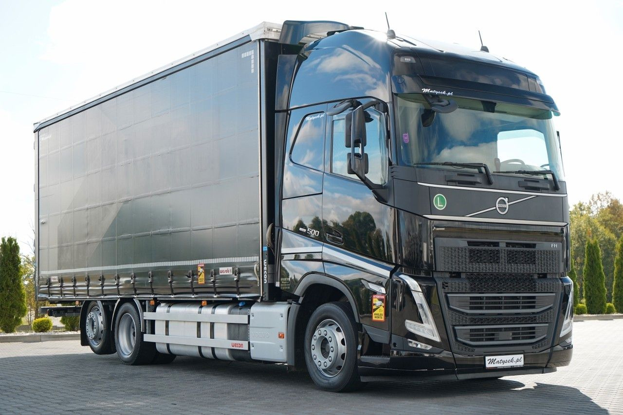Volvo FH 500 / I-SAVE / TANDEM PRZEJAZDOWY / 2023 / K - Camión lona: foto 1 Volvo FH 500 / I-SAVE / TANDEM PRZEJAZDOWY / 2023 / K - Camión lona: foto 1
