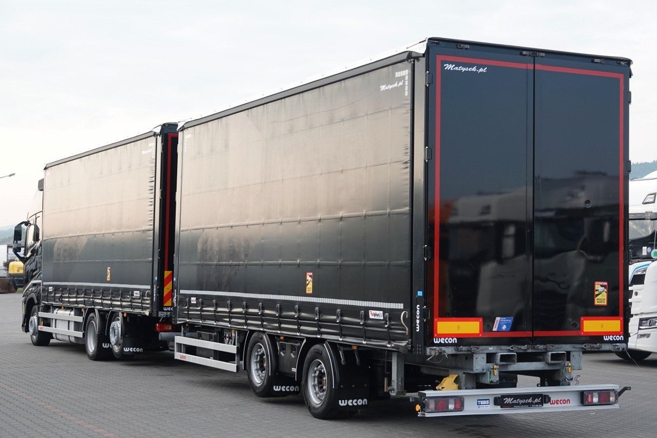 Volvo FH 500 / I-SAVE / XL / ZESTAW TANDEM PRZEJAZDOWY - Camión lona: foto 3 Volvo FH 500 / I-SAVE / XL / ZESTAW TANDEM PRZEJAZDOWY - Camión lona: foto 3