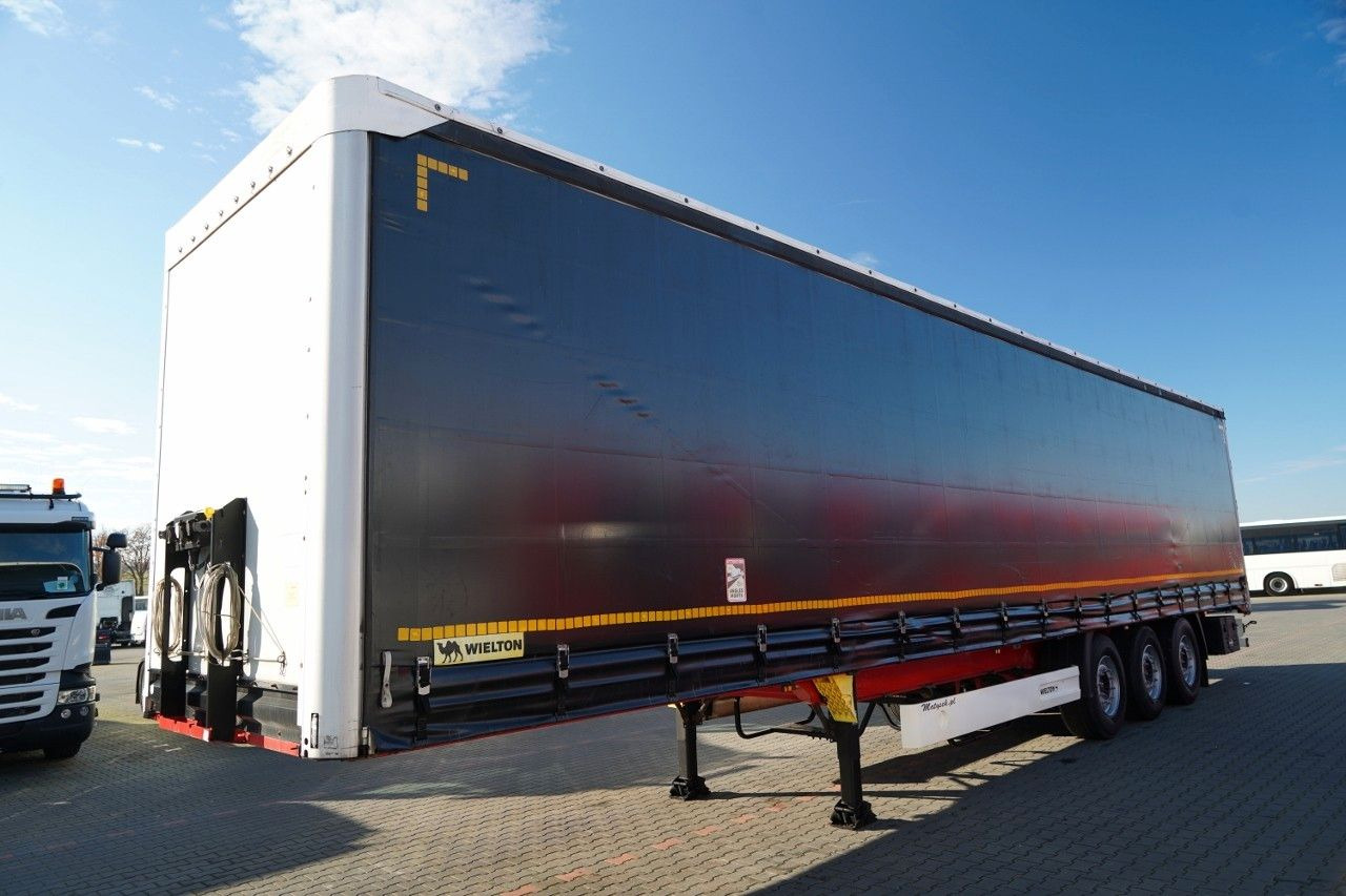 Wielton FIRANKA STANDARD / MULDA DO STALI - 9 M / OŚ POD - Semirremolque lona: foto 4 Wielton FIRANKA STANDARD / MULDA DO STALI - 9 M / OŚ POD - Semirremolque lona: foto 4