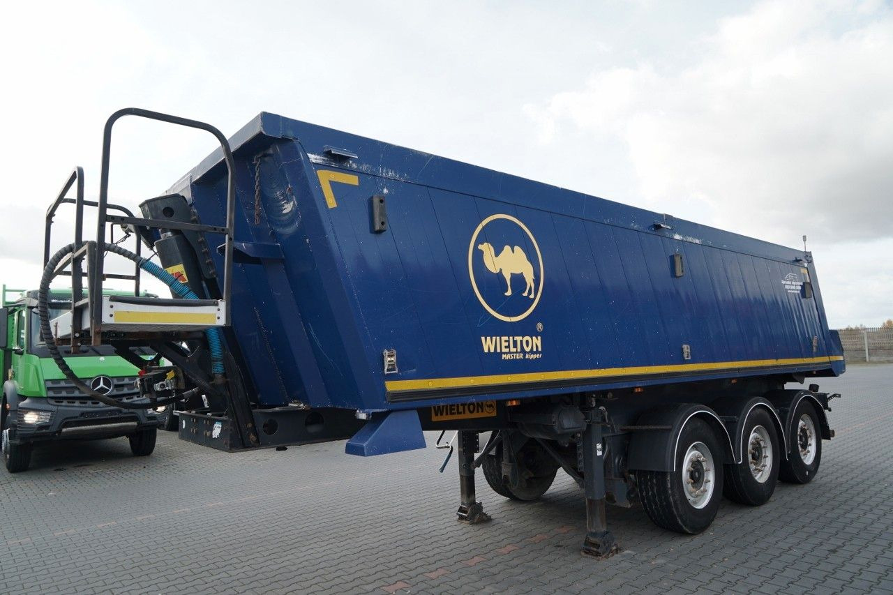 Wielton WYWROTKA / 24 M3 / ALUMINIOWA / OŚ PODNOSZONA / - Semirremolque volquete: foto 2 Wielton WYWROTKA / 24 M3 / ALUMINIOWA / OŚ PODNOSZONA / - Semirremolque volquete: foto 2