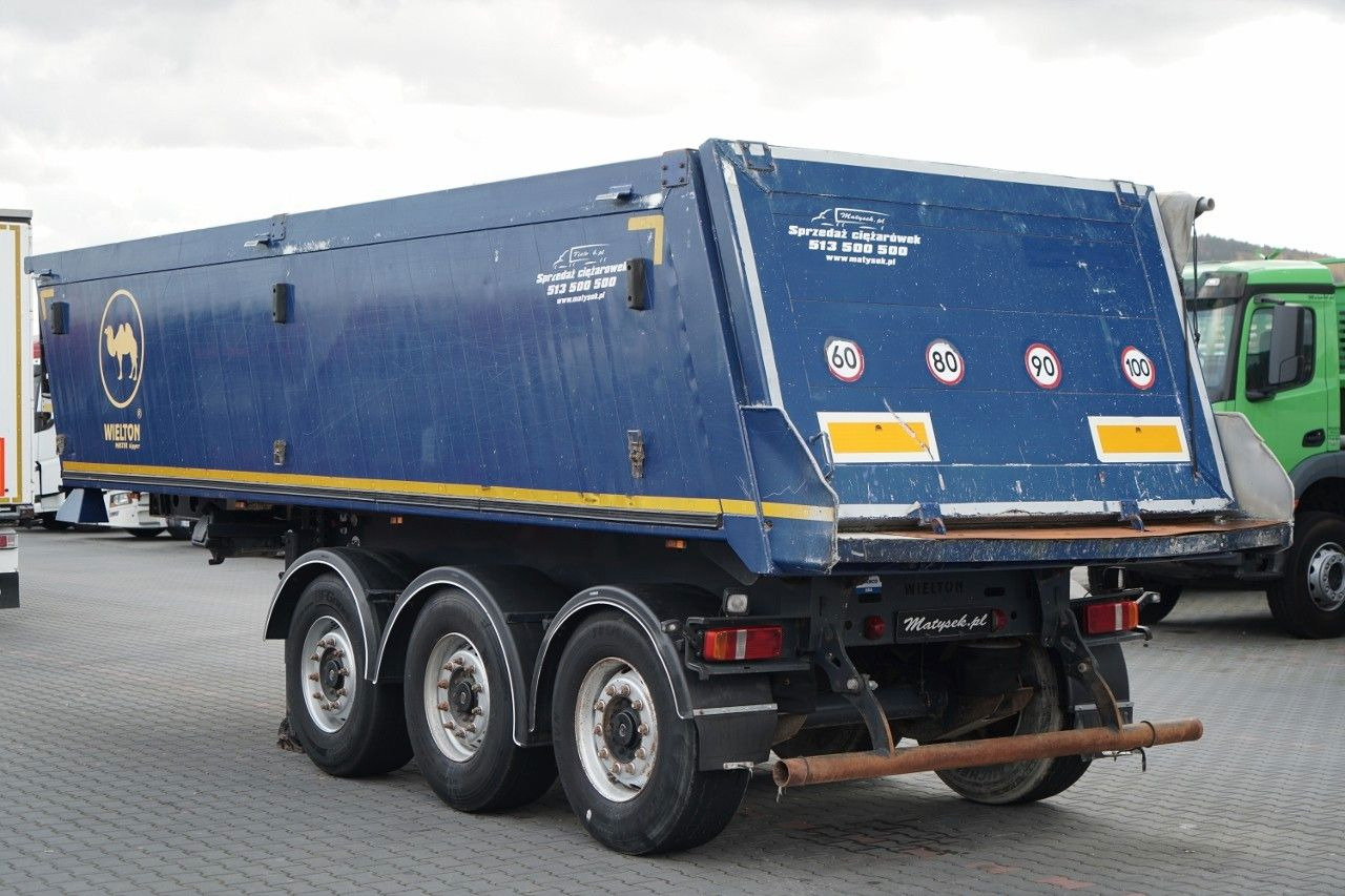 Wielton WYWROTKA / 24 M3 / ALUMINIOWA / OŚ PODNOSZONA / - Semirremolque volquete: foto 4 Wielton WYWROTKA / 24 M3 / ALUMINIOWA / OŚ PODNOSZONA / - Semirremolque volquete: foto 4