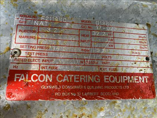 Maquinaria de alimentación Falcon G1860 Fryer: foto 6