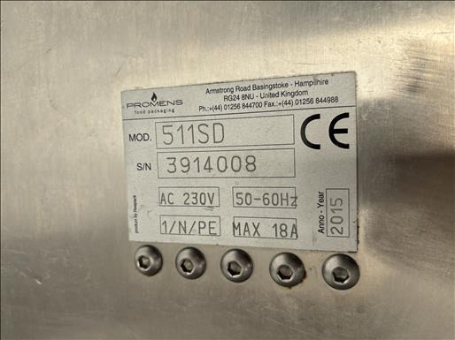 Promens 511SD Tray sealer - Maquinaria de embalaje: foto 5 Promens 511SD Tray sealer - Maquinaria de embalaje: foto 5