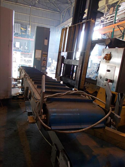 Wright Pugson Stainless framed flighted elevator belt conveyor - Transportador: foto 1 Wright Pugson Stainless framed flighted elevator belt conveyor - Transportador: foto 1