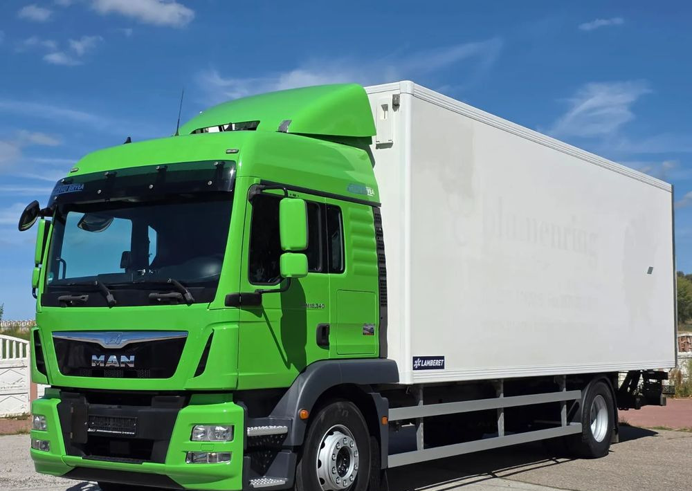 MAN TGM 18.340 / 18.290 / 15.290 / IZOTERMA / WINDA / 19PALET /E6 / SPROWADZONY / AUTOMAT / SYPIALKA / PIERWSZY WŁAŚCICIEL / BOCZNE DRZWI / STAN BARDZO DOBRY - Camión frigorífico: foto 1 MAN TGM 18.340 / 18.290 / 15.290 / IZOTERMA / WINDA / 19PALET /E6 / SPROWADZONY / AUTOMAT / SYPIALKA / PIERWSZY WŁAŚCICIEL / BOCZNE DRZWI / STAN BARDZO DOBRY - Camión frigorífico: foto 1