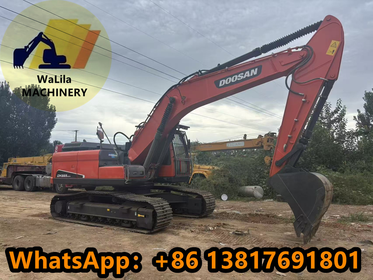 DOOSAN DX225 - Excavadora de cadenas: foto 1 DOOSAN DX225 - Excavadora de cadenas: foto 1