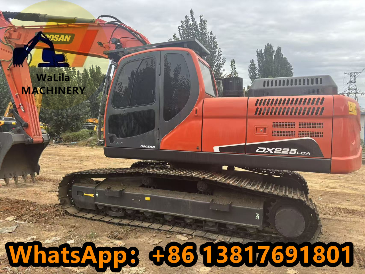 DOOSAN DX225 - Excavadora de cadenas: foto 3 DOOSAN DX225 - Excavadora de cadenas: foto 3