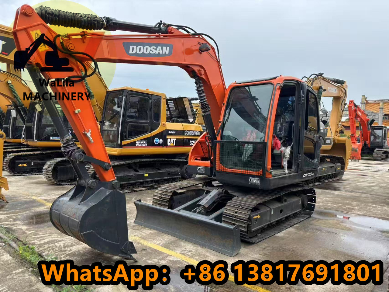 DOOSAN DX75-9 - Miniexcavadora: foto 1 DOOSAN DX75-9 - Miniexcavadora: foto 1