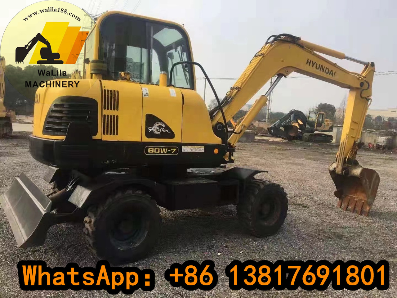 HYUNDAI R60W - Miniexcavadora: foto 4 HYUNDAI R60W - Miniexcavadora: foto 4