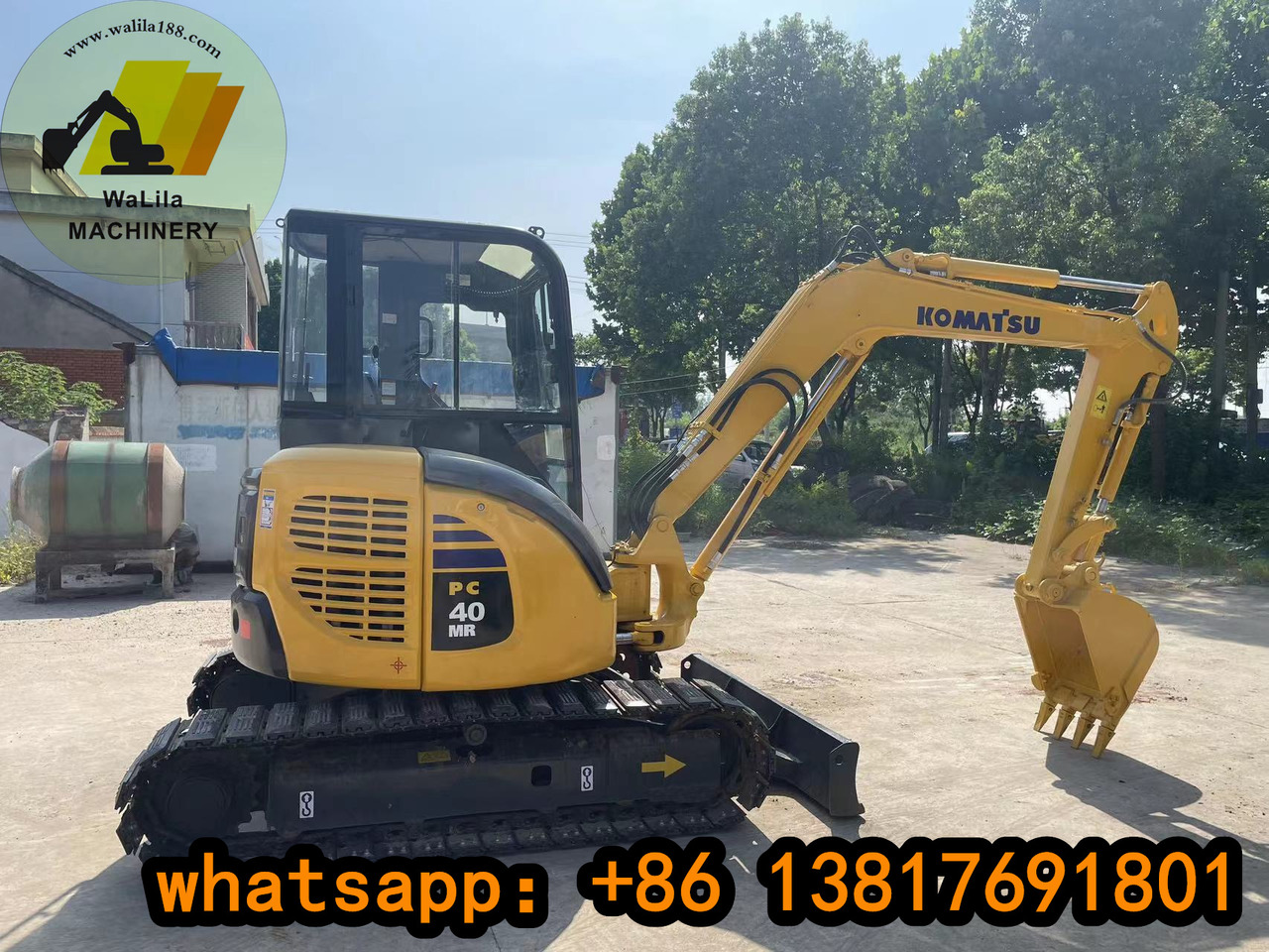 KOMATSU PC 40 MR-3 - Miniexcavadora: foto 1 KOMATSU PC 40 MR-3 - Miniexcavadora: foto 1