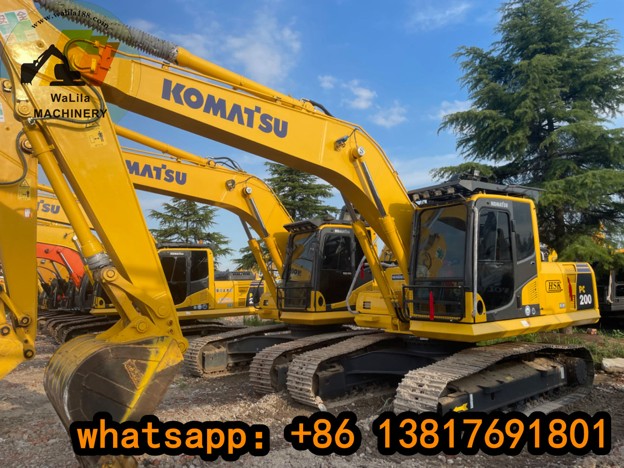 KOMATSU PC200-8 - Excavadora de cadenas: foto 2 KOMATSU PC200-8 - Excavadora de cadenas: foto 2