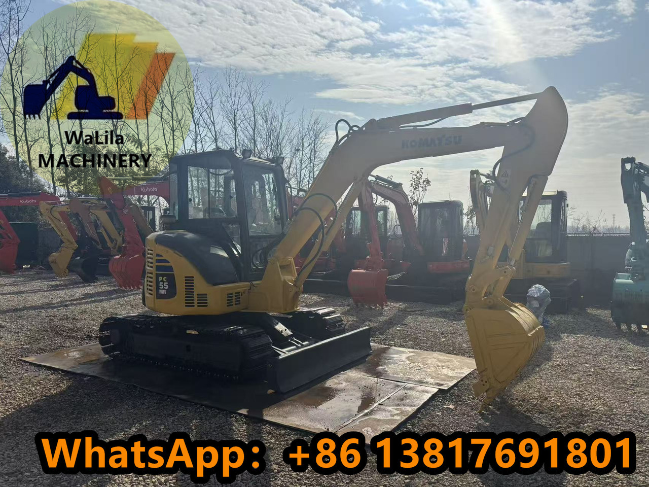KOMATSU PC55MR-3 - Miniexcavadora: foto 2 KOMATSU PC55MR-3 - Miniexcavadora: foto 2