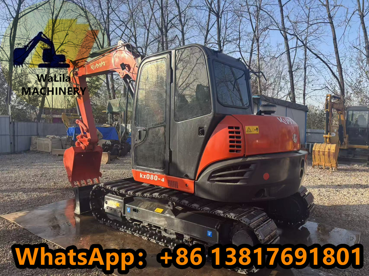 KUBOTA KX080-4 - Miniexcavadora: foto 5 KUBOTA KX080-4 - Miniexcavadora: foto 5