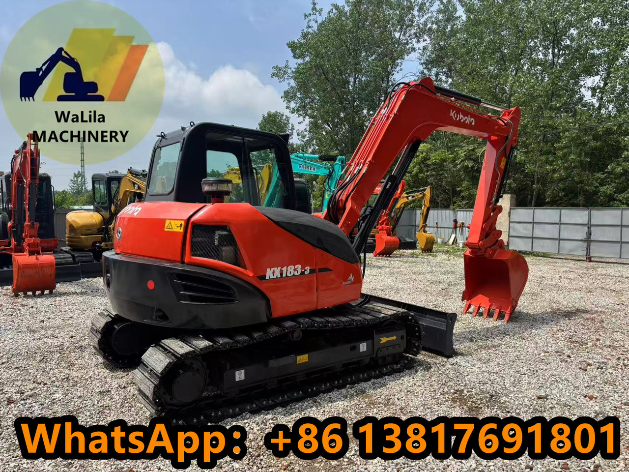 KUBOTA KX183 - Miniexcavadora: foto 5 KUBOTA KX183 - Miniexcavadora: foto 5