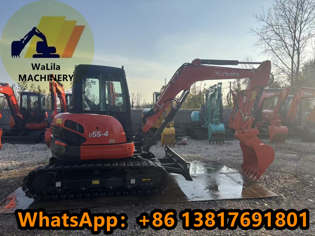 KUBOTA U55-4R - Miniexcavadora: foto 2 KUBOTA U55-4R - Miniexcavadora: foto 2
