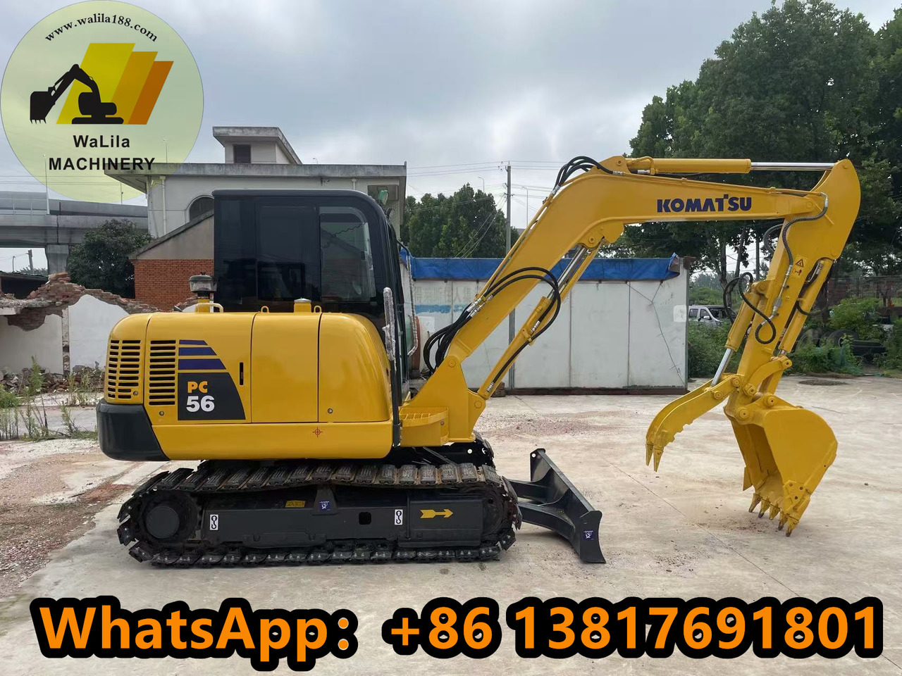 Komatsu PC 56-7 PC56-7 - Miniexcavadora: foto 1 Komatsu PC 56-7 PC56-7 - Miniexcavadora: foto 1