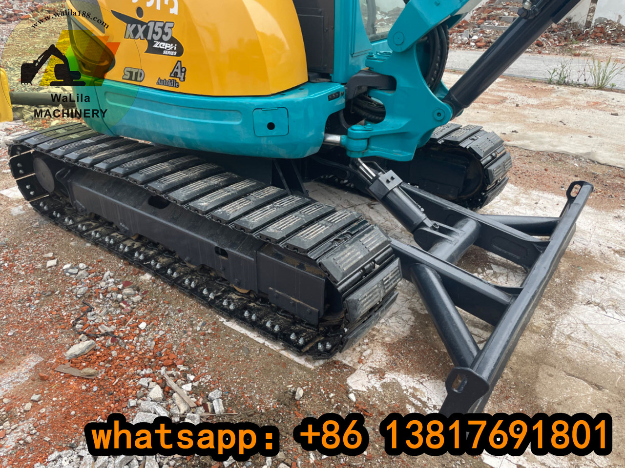 Miniexcavadora Kubota KX 155 Kubota 155  U55 excavator[ BEST]: foto 7