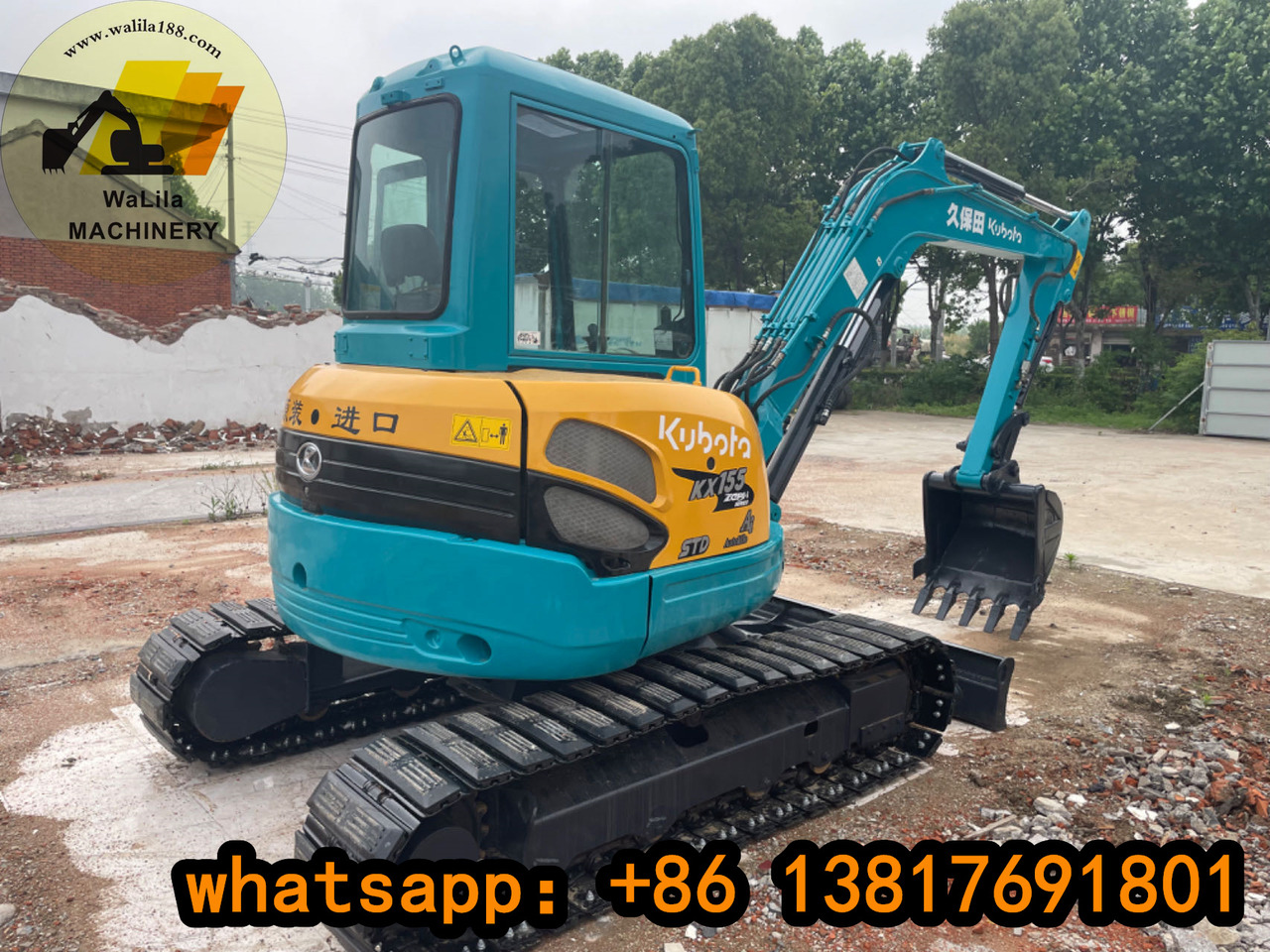 Miniexcavadora Kubota KX 155 Kubota 155  U55 excavator[ BEST]: foto 8