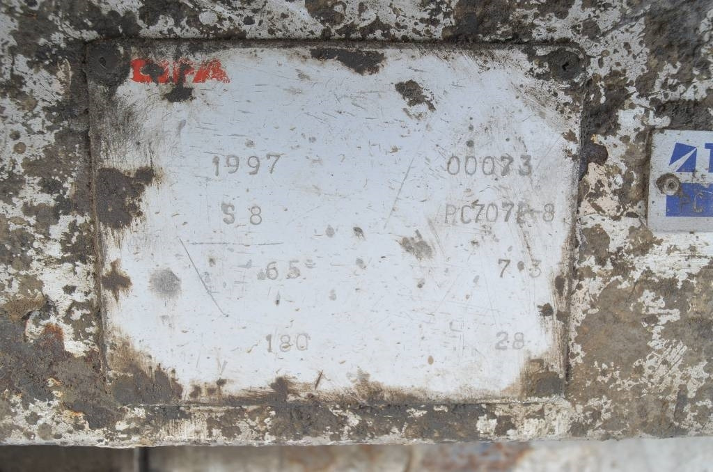 Cifa PC 707 - Bomba de hormigon estacionaria: foto 5 Cifa PC 707 - Bomba de hormigon estacionaria: foto 5