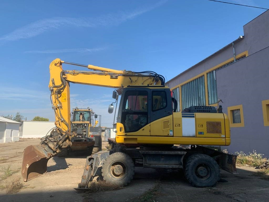 Komatsu PW180-E0+Engcon Rototilt - Excavadora de ruedas: foto 2 Komatsu PW180-E0+Engcon Rototilt - Excavadora de ruedas: foto 2