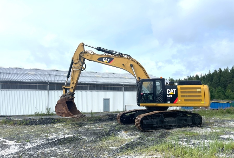 CATERPILLAR 340F - Excavadora de cadenas: foto 1 CATERPILLAR 340F - Excavadora de cadenas: foto 1