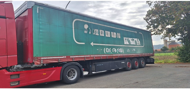 Kögel S24-1 Pritsche Plane - Semirremolque lona: foto 1 Kögel S24-1 Pritsche Plane - Semirremolque lona: foto 1