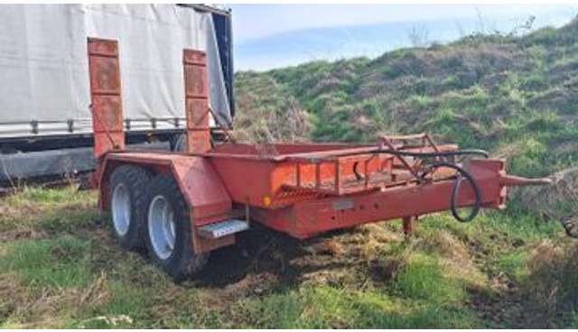 Langendorf 2-Achser Tieflader mit Rampen - Remolque porta maquinaria: foto 1 Langendorf 2-Achser Tieflader mit Rampen - Remolque porta maquinaria: foto 1