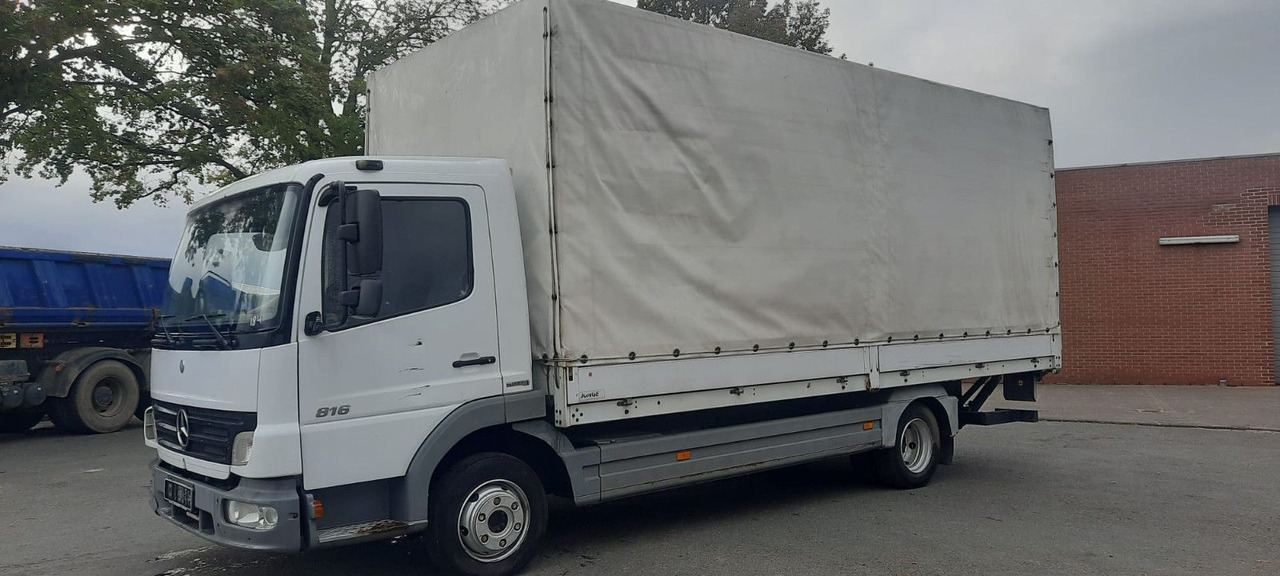 Mercedes-Benz 816 Pritsche Plane - Furgoneta con caja de lona: foto 3 Mercedes-Benz 816 Pritsche Plane - Furgoneta con caja de lona: foto 3