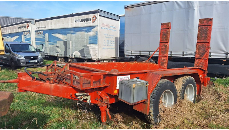 Westfalia 2-Achser Tanden Tieflader mit Rampen - Remolque porta maquinaria: foto 2 Westfalia 2-Achser Tanden Tieflader mit Rampen - Remolque porta maquinaria: foto 2