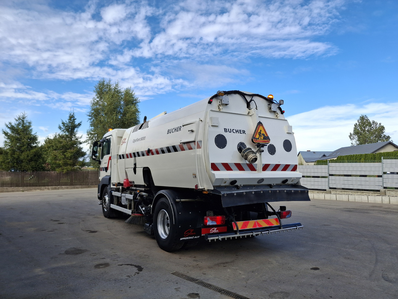 MAN TGS 18.320 Zamiatarka Kehrmaschine BUCHER OptiFant 8000 Karcher Euro 6 PM10 L/R Hochdruckreinigung - Barredora vial: foto 3 MAN TGS 18.320 Zamiatarka Kehrmaschine BUCHER OptiFant 8000 Karcher Euro 6 PM10 L/R Hochdruckreinigung - Barredora vial: foto 3