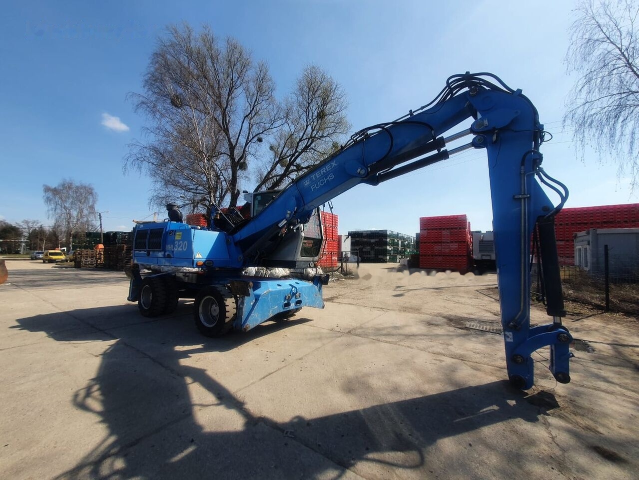 Fuchs MHL 320 D MZS - Manipulador de materiales: foto 5 Fuchs MHL 320 D MZS - Manipulador de materiales: foto 5