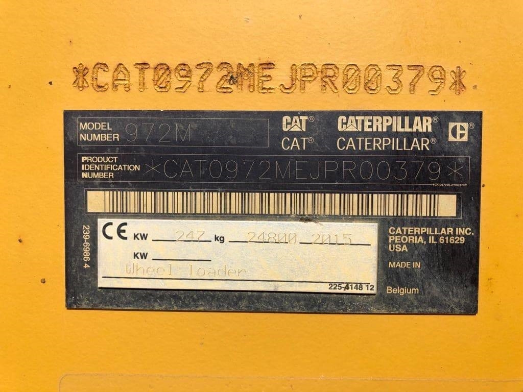 CAT 972 M - Cargadora de ruedas: foto 1 CAT 972 M - Cargadora de ruedas: foto 1