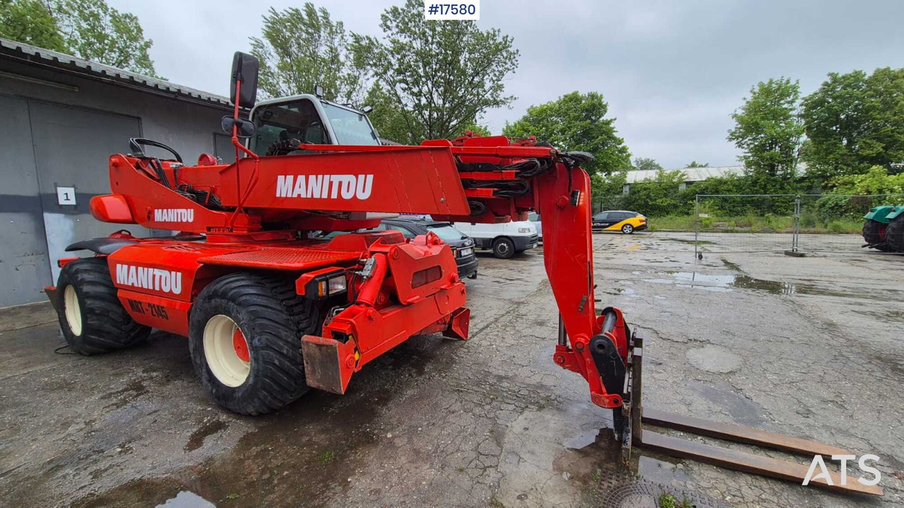Manipulador telescópico 2001 Manitou MRT 2145: foto 6