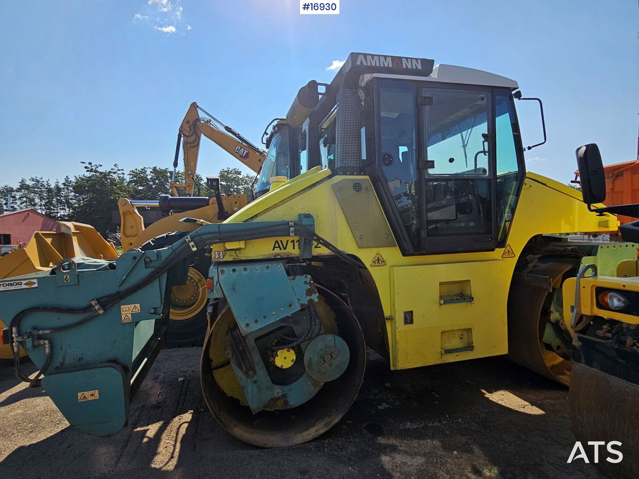 2008 Ammann AV 115-2 Hydro spreader - Apisonadora de asfalto: foto 2 2008 Ammann AV 115-2 Hydro spreader - Apisonadora de asfalto: foto 2
