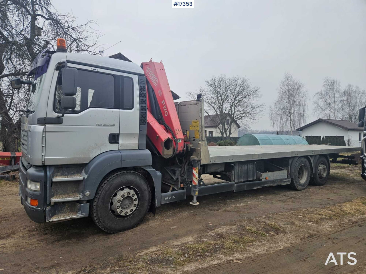 2008 DAF 26.360 HDS FASSI - Camión grúa: foto 1 2008 DAF 26.360 HDS FASSI - Camión grúa: foto 1