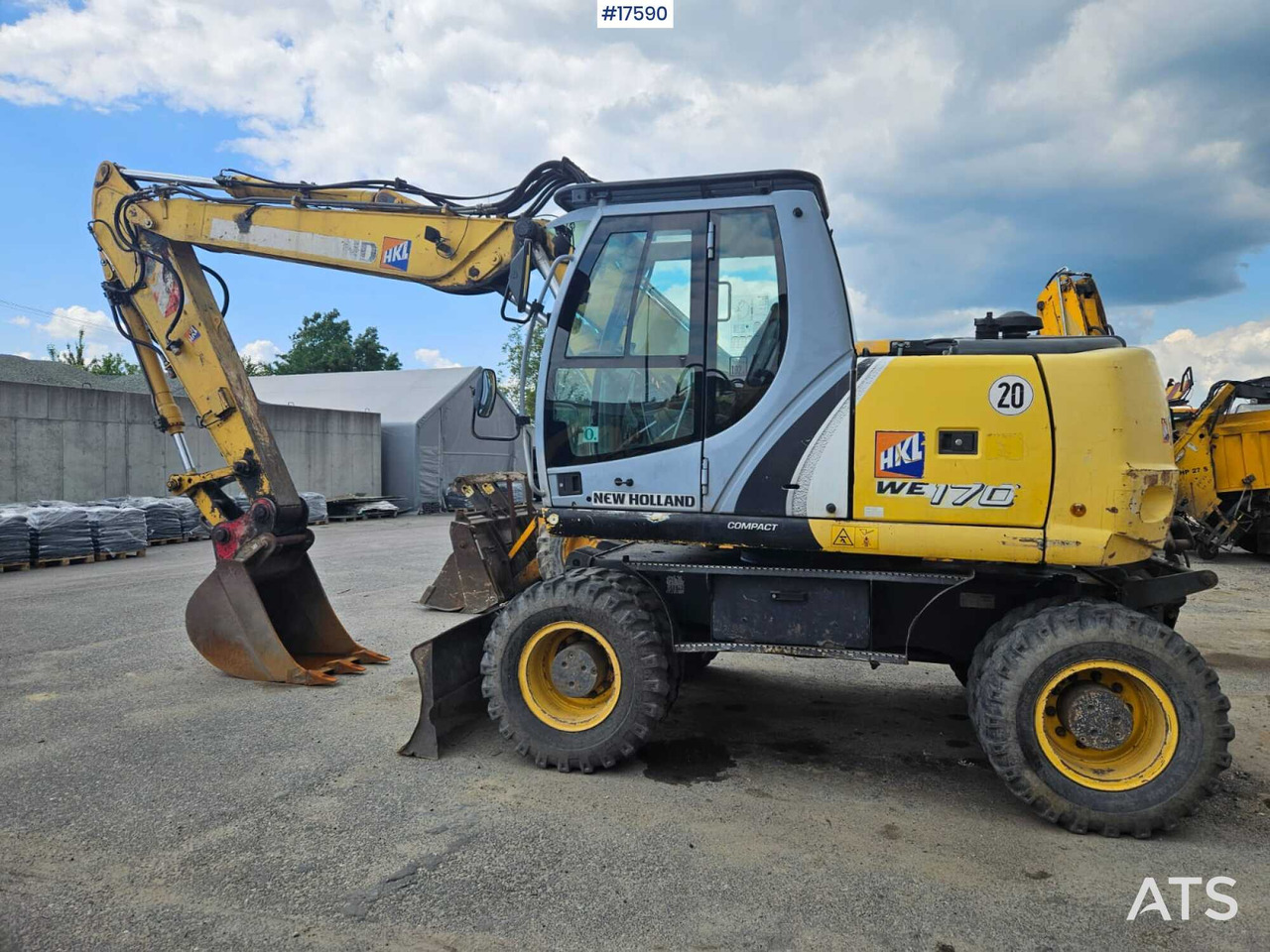 2010, New Holland WL 170C - Excavadora de ruedas: foto 5 2010, New Holland WL 170C - Excavadora de ruedas: foto 5
