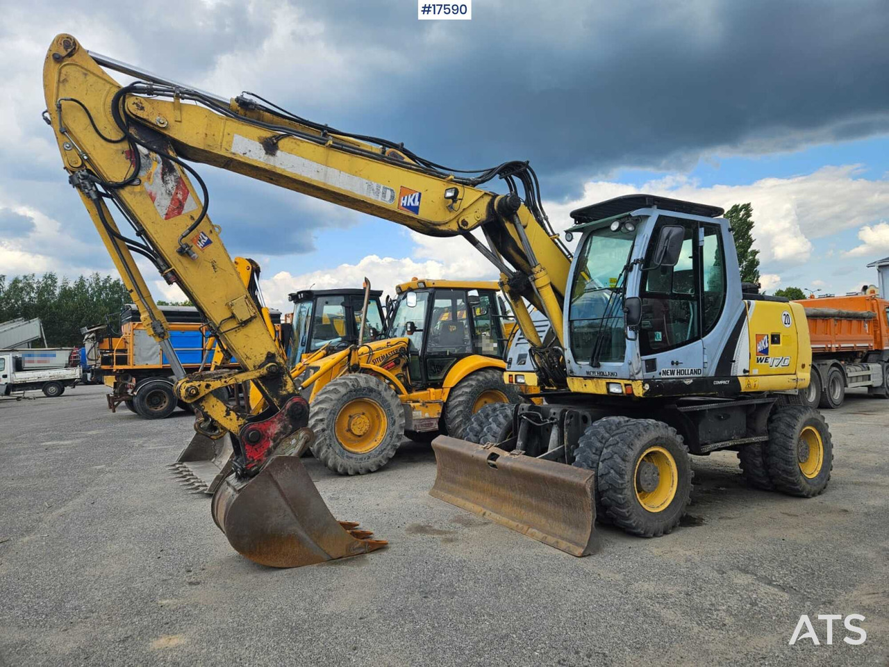 2010, New Holland WL 170C - Excavadora de ruedas: foto 1 2010, New Holland WL 170C - Excavadora de ruedas: foto 1