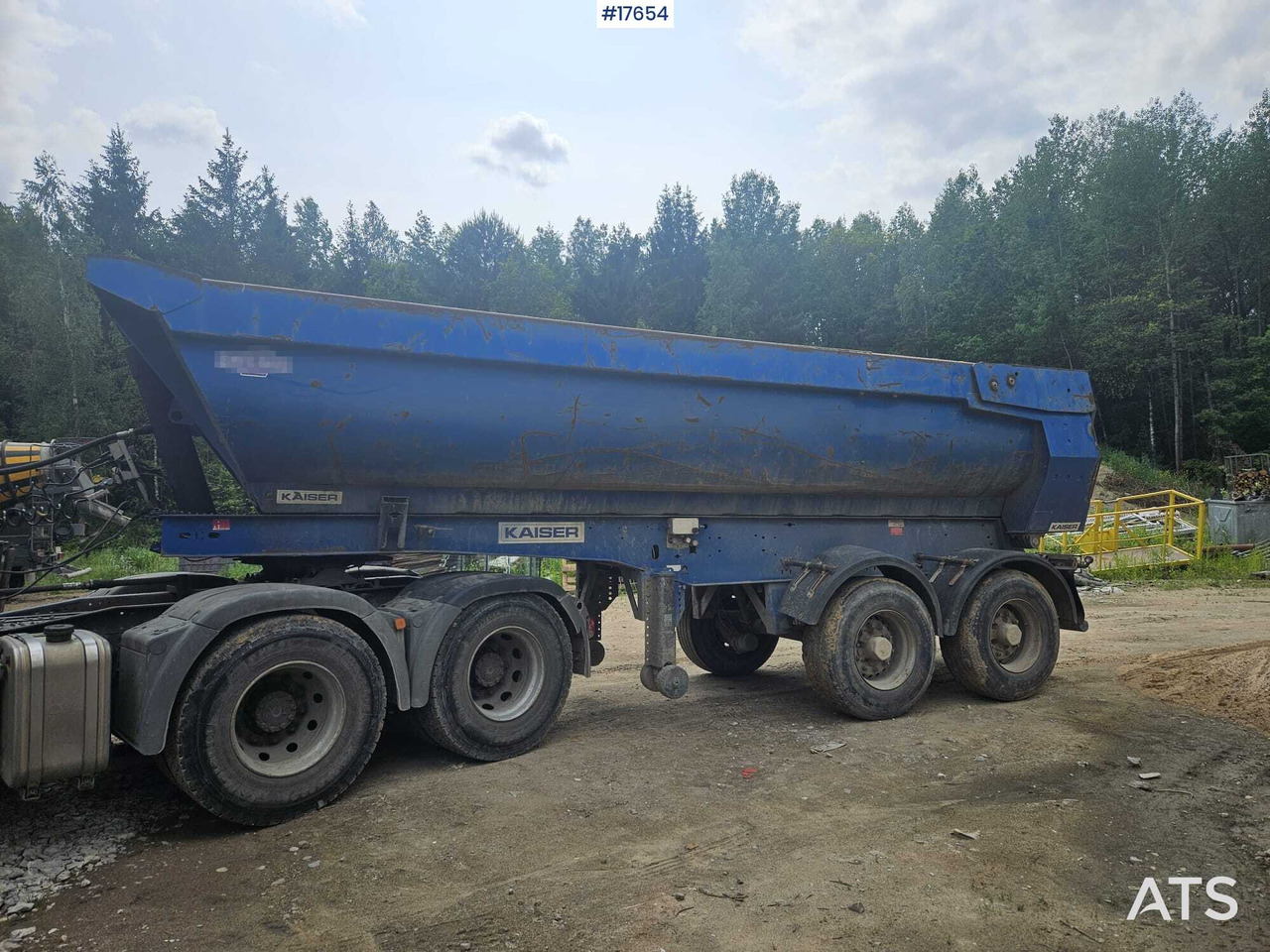 2010 ROBUSTE - KAISER S3302 - Semirremolque volquete: foto 1 2010 ROBUSTE - KAISER S3302 - Semirremolque volquete: foto 1