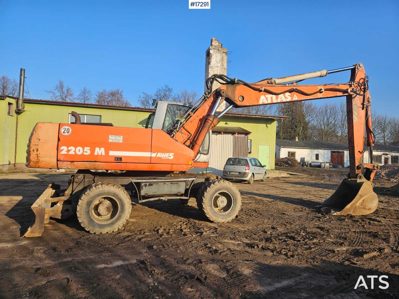 ATLAS 2205 M wheeled excavator (2005) - Excavadora de ruedas: foto 5 ATLAS 2205 M wheeled excavator (2005) - Excavadora de ruedas: foto 5