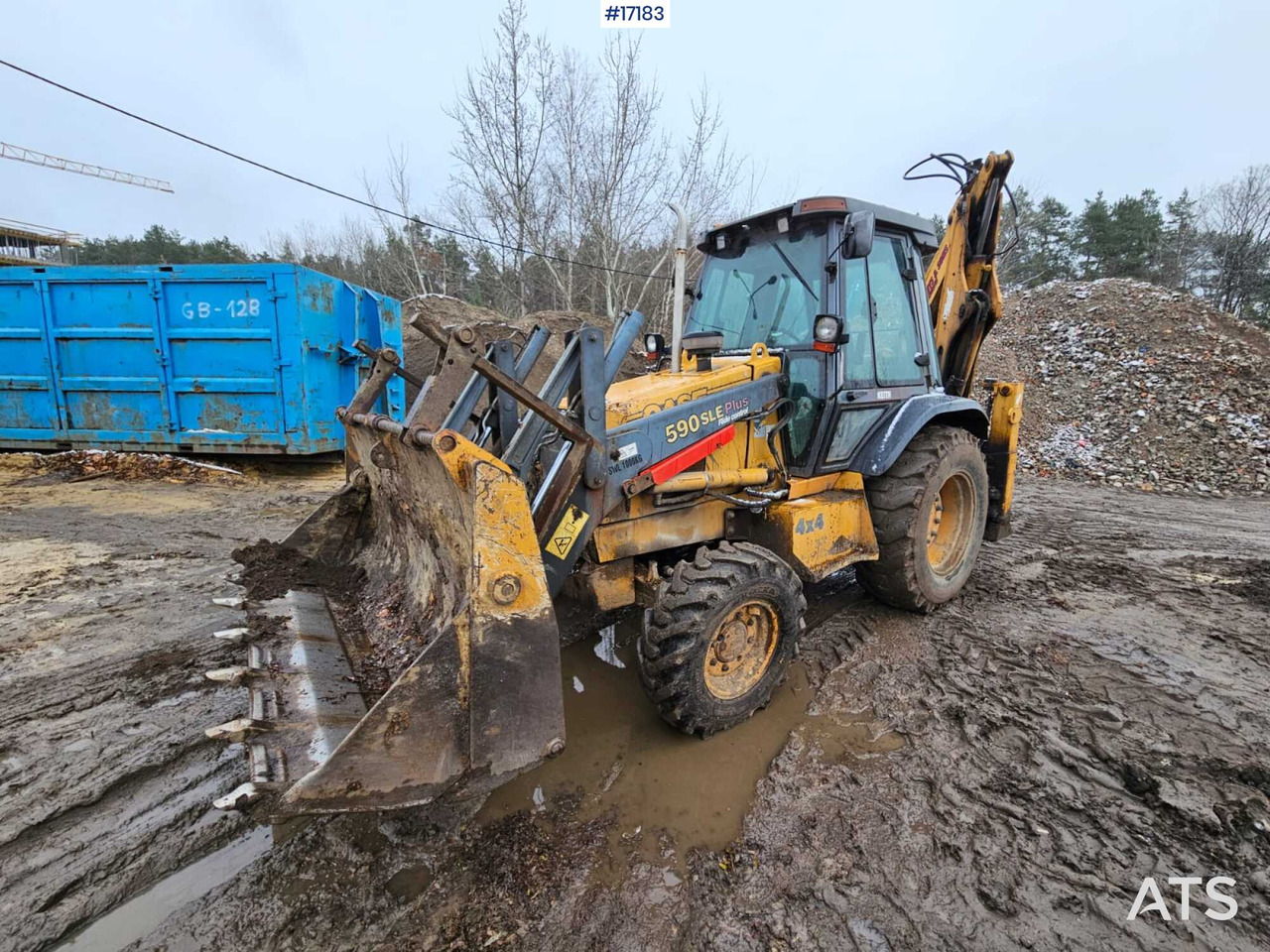 Backhoe loader CASE 590 Super LE PLUS (2000) - Retroexcavadora: foto 1 Backhoe loader CASE 590 Super LE PLUS (2000) - Retroexcavadora: foto 1