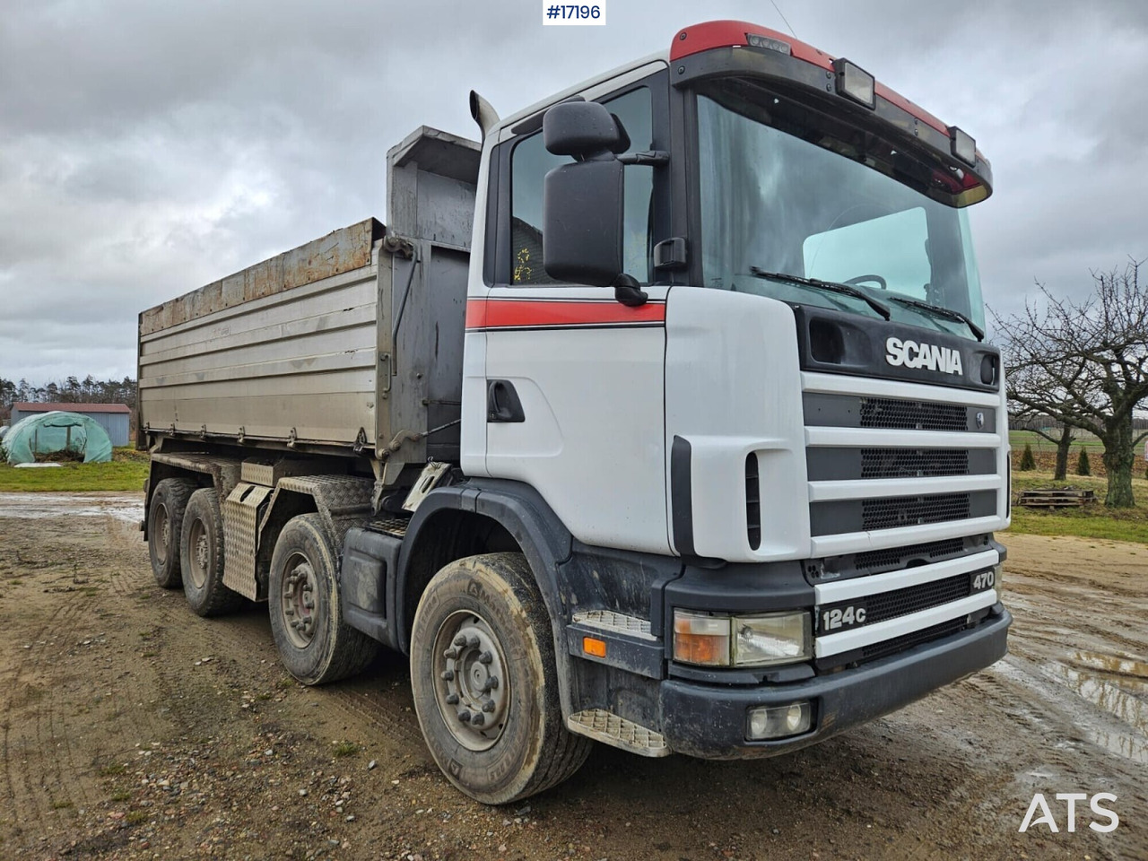 Four-axle tipper SCANIA 124C 470 (2002) 3-way tipping - Camión volquete: foto 1 Four-axle tipper SCANIA 124C 470 (2002) 3-way tipping - Camión volquete: foto 1