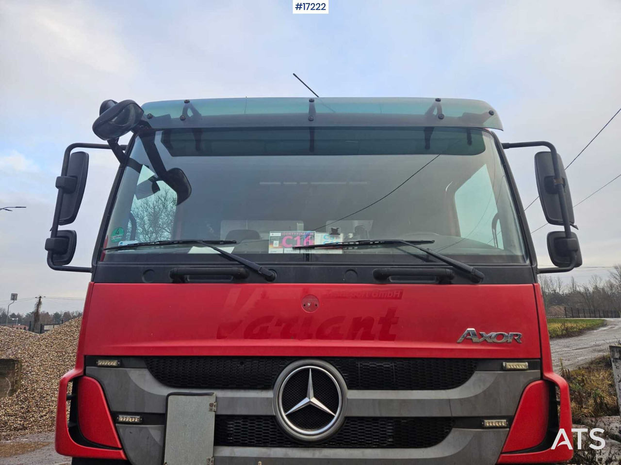 Leasing de  Mercedes-Benz Axor 3240 four-axle tipper (2012) Mercedes-Benz Axor 3240 four-axle tipper (2012): foto 9