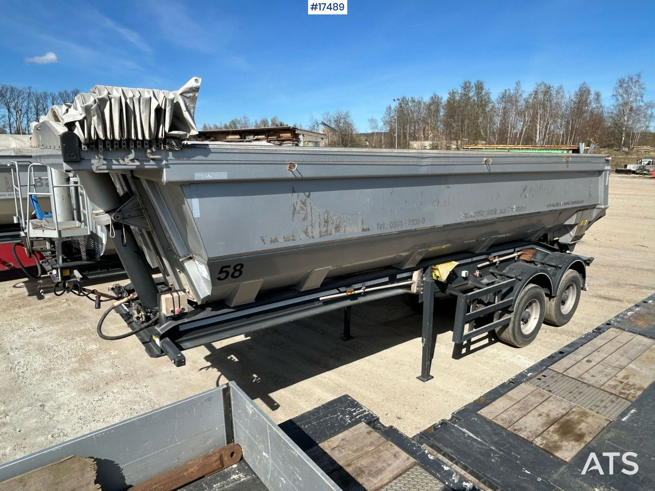 Truck semi-trailer, tipper MEIERLING MSK 18 (2017) - Semirremolque volquete: foto 1 Truck semi-trailer, tipper MEIERLING MSK 18 (2017) - Semirremolque volquete: foto 1