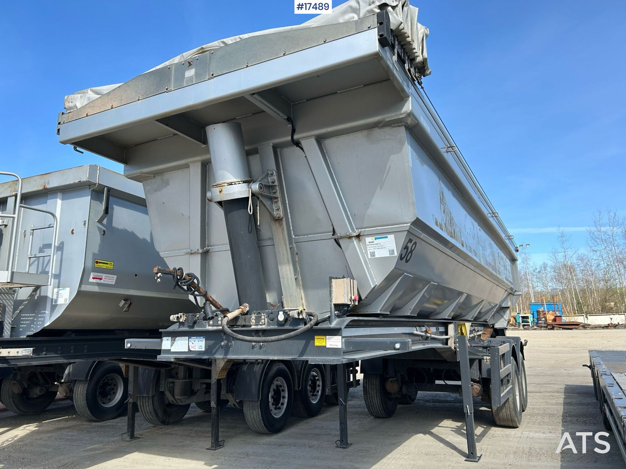Truck semi-trailer, tipper MEIERLING MSK 18 (2017) - Semirremolque volquete: foto 5 Truck semi-trailer, tipper MEIERLING MSK 18 (2017) - Semirremolque volquete: foto 5