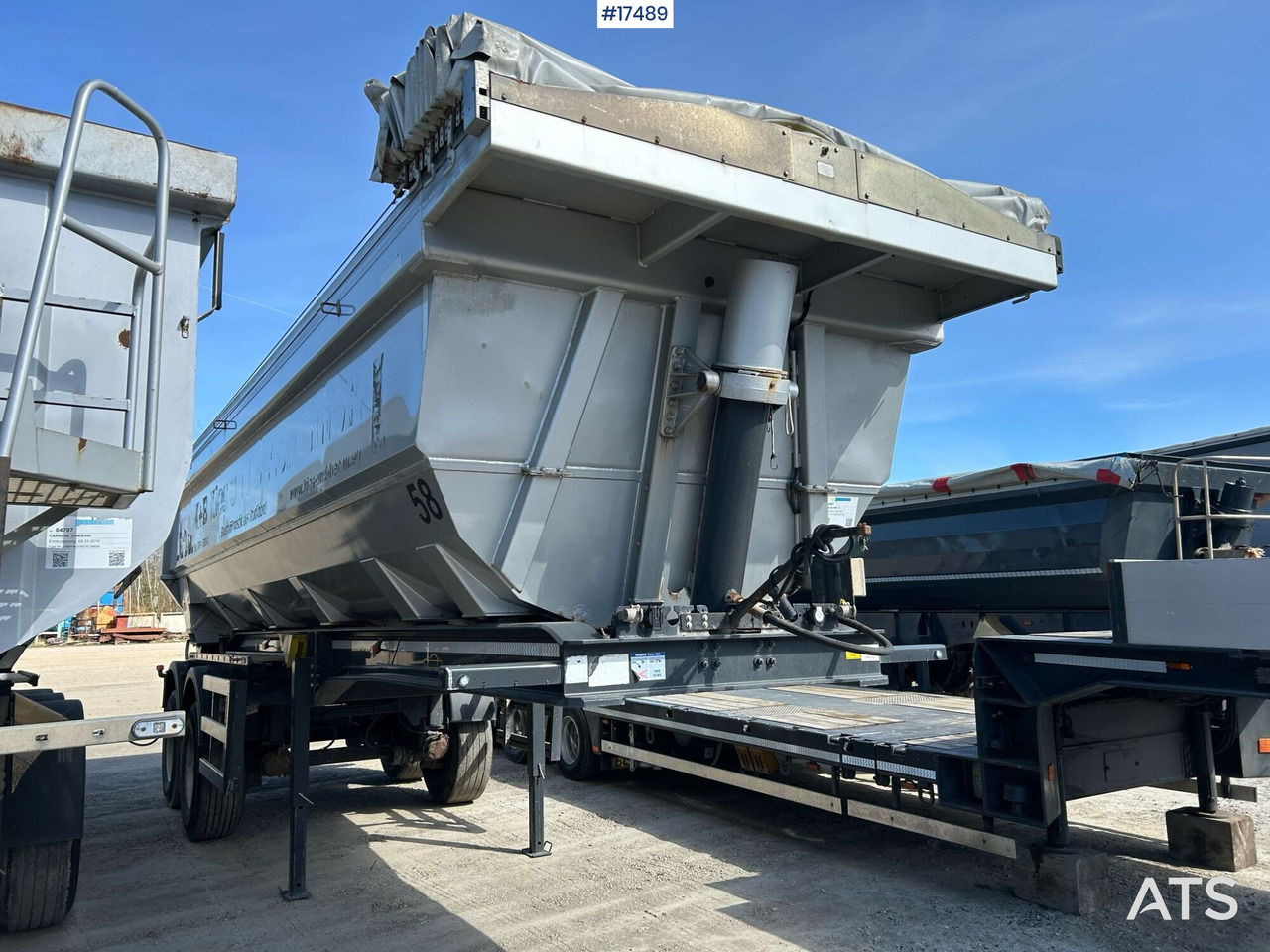 Truck semi-trailer, tipper MEIERLING MSK 18 (2017) - Semirremolque volquete: foto 3 Truck semi-trailer, tipper MEIERLING MSK 18 (2017) - Semirremolque volquete: foto 3