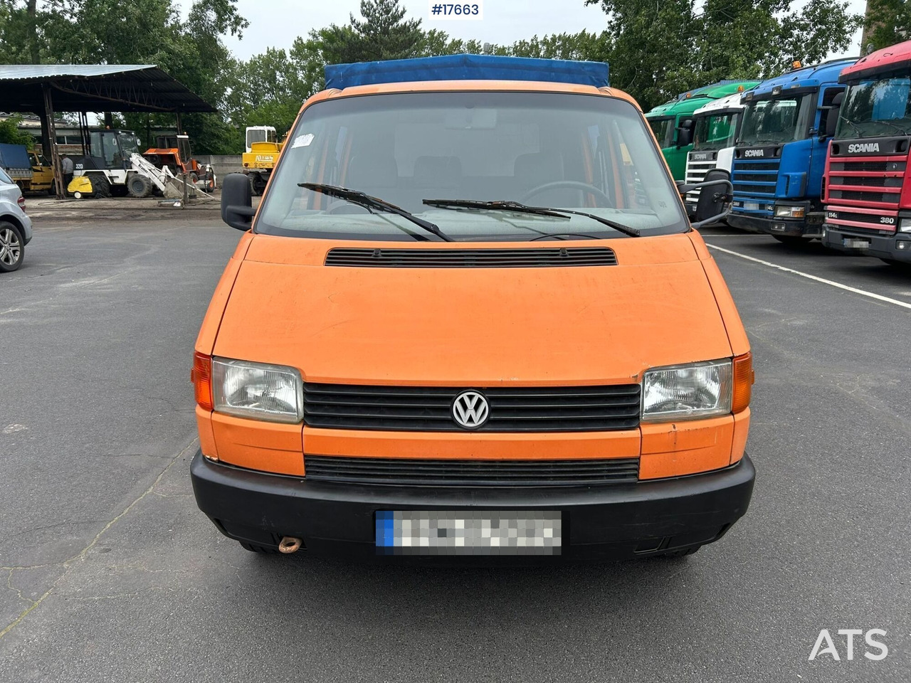 Volkswagen Transporter 1.9D double cab with box body (1992) - Furgoneta con caja de lona, Furgoneta combi: foto 2 Volkswagen Transporter 1.9D double cab with box body (1992) - Furgoneta con caja de lona, Furgoneta combi: foto 2
